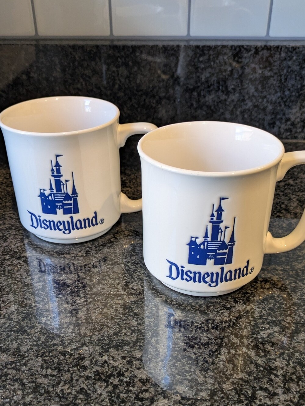 Set Of 2 Vintage Japan Disneyland Mug